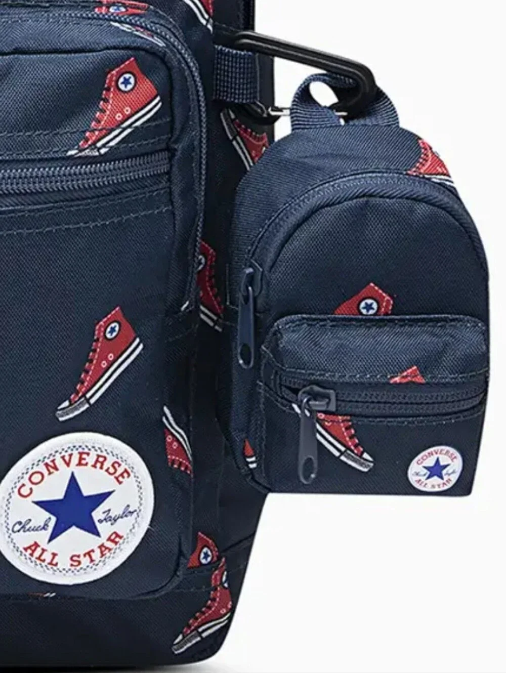 Converse Go2 Chucks Print Backpack w/Keychain